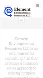 Mobile Screenshot of element-enviro.com